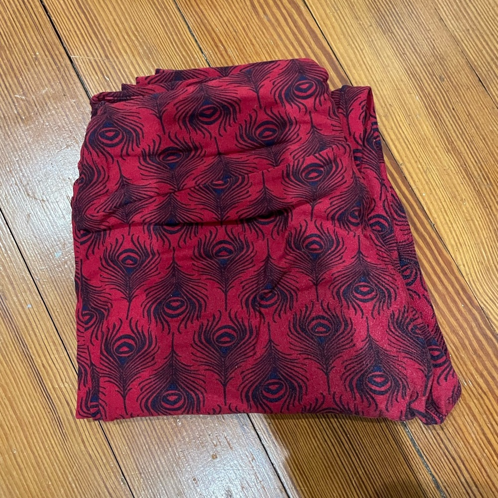 LulaRoe Leggings - Peacock Feather Print